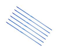 MACHSWON Lot de 20 aiguilles à tricoter en aluminium de 2,5 mm pour loisirs créatifs