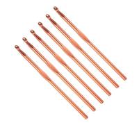 MACHSWON Lot de 20 aiguilles à tricoter en aluminium de 5,5 mm pour loisirs créatifs