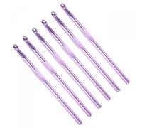 MACHSWON Lot de 20 aiguilles à tricoter en aluminium de 6,5 mm pour loisirs créatifs