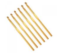 MACHSWON Lot de 20 aiguilles à tricoter en aluminium de 6 mm pour loisirs créatifs