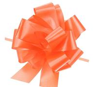 MACHSWON Lot de 20 nœuds orange à tirer de 12,7 cm pour cadeau de mariage, voiture, paniers, cadeaux, décoration de fête de Noël