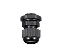 MACHSWON Lot de 5 presse-étoupes PG9 - Connecteur de fil fileté durable avec écrou de verrouillage pour câble de 4 à 8 mm de diamètre - Noir