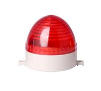 MACHSWON Petit voyant d'avertissement TB-60 silencieux universel stroboscopique rouge LED d'urgence clignotant lampe d'avertissement usines machines de transport industrie lampe d'alarme AC220V