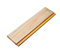 MACHSWON Raclette pour sérigraphie avec manche en bois et lame en caoutchouc pour sérigraphie 30 cm