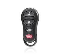 MACHSWON Télécommande de rechange à 4 boutons pour Jeep Liberty 2002-2004 pour Dodge Stratus 01-06 pour Dodge Intrepid 2001-2005 pour Chrysler Concorde 2001-2004 GQ43VT17T