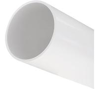 MACHSWON Tuyau en PVC 102mm ID 110mm OD 200mm de Longueur en Plastique Rigide Rond à Impact Élevé pour Tuyau de Drainage et Manchon de Câble (Blanc)