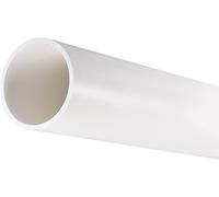 MACHSWON Tuyau en PVC rond rigide résistant aux impacts pour tuyau de vidange - 67,8 mm x 75 mm x 650 mm (DI x DE x L) - Blanc