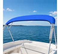 Machtiging Couverture D'Ombrage d'arc De Bateau,Bimini Top 3 arceaux Bateau,Housse de Rechange pour Bimini,Extension d'ombrage Bimini pour Bateau,Imperméable,pour Cockpit de Voilier Barque