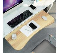 Machtiging Extension De Bureau,Plateau De Clavier De Bureau Pliable à 90°,Extension De Clavier Ergonomique,Extension De Bureau Pliable,Augmenter l'espace,ImperméAble,Support pour Le Bras et coude