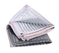 Machtiging Filets D'ombrage en Aluminium Réfléchissant,Toile Ombrage Rectangulaire,Filets D'ombrage pour Voiture Terrasses,85% Tissu Occultant,Refroidissement,pour Voiture Chien pergola extérieur