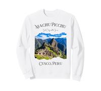 Machu Picchu Cité Perdue des Incas Iconic Trekking Trail Sweatshirt