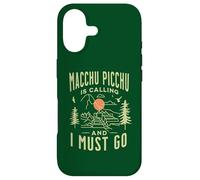 Machu Picchu is Calling and I Must Go Cusco Peru Mountains Coque pour iPhone 17