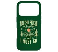 Machu Picchu is Calling and I Must Go Cusco Peru Mountains Coque pour iPhone 17 Pro