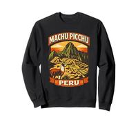 Machu Picchu Paysage de Voyage Vintage Pérou Sweatshirt