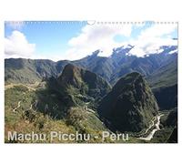 Machu Picchu - Peru (Wandkalender 2026 DIN A3 quer), CALVENDO Monatskalender: Der mystische Ort der Inkas
