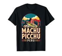 Machu Picchu Souvenir de Voyage Scène vive du Pérou T-Shirt