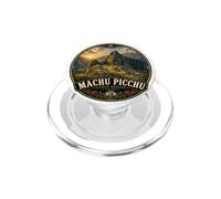 Machu Picchu Vue panoramique Motif Voyage PopSockets PopGrip pour MagSafe