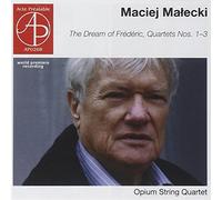 Maciej Malecki : The Dream of Frédéric Cordes. Quatuor Opium