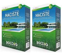 Macist Bottos Graines de gazon idéales pour les zones arides de 2 kg pour 80 m² - Gants VF Utilia en Nitrile/Nylon