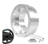 Maciun Adaptateur de volant universel à dégagement rapide avec boule à vis - Kit de démontage rapide pour volant - Partie de moyeu de volant pour G25 G27 G29 G920 - Plaque adaptateur de volant