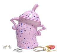 Maciun Boîte avec Attitude, Pots de café, thé, Aliments, Pot de Rangement pour Nourriture, boîte de Rangement pour café, thé, Sucre et décorations d'halloween