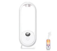 Maciun Diffuseur d'air numérique - 50 ml - Diffuseur d'aromathérapie ultrasonique à cinq vitesses, diffuseur de super silencieux, veilleuse à chargement USB pour bureau, maison, plantes