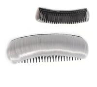 Maciun Fausse pince à cheveux, accessoires de coiffure princesse invisibles, faciles à utiliser, coussinets naturels et légers pour coiffer princesse, cheveux denses et clairsemés