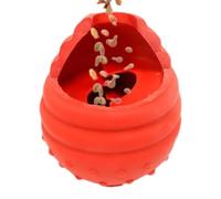 Maciun Jouet de dentition pour chien | Balle de dentition pour chien, balle distributrice de friandises pour chien, jouet interactif pour chien, balle d'alimentation lente pour animaux de compagnie