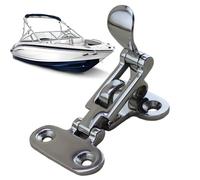 Maciun Loquet anti-cliquetis | Loquet à bascule verrouillable en acier inoxydable 316 | Loquet de serrage pour accessoires de bateau, casier de trappe marine