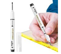 Maciun Marqueurs à trou profond | Stylos à pointe longue portée - Crayon portable à trou profond pour le traitement du métal, le verre, la fabrication automobile