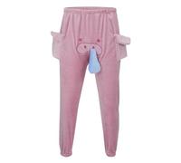 Maciun Pantalon de pyjama cochon, pantalon de pyjama de cochon | Pantalon de pyjama amusant pour couple | Doux gros nez unisexe mignon pantalon de pyjama comme cadeau pour les couples
