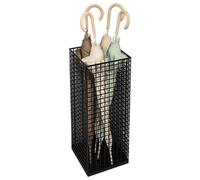 Maciun Support de rangement pour parapluie, seau de rangement en métal - Grande capacité pour porte, entrée, peut contenir des cannes et des parapluies