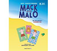 Mack and malo : en vacances ! - Anthony Cocain - Chattycat - cartonné - Bande dessinée jeunesse