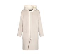 Mackage, Homme, Manteaux, Beige, Taille: 2XS Abraham Manteau Long à Capuche en Laine Double Face Lourde
