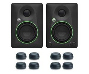 Mackie CR4.5BT Haut-parleurs de studio actifs 2 voies Bluetooth avec pieds Keepdrum