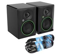 Mackie CR4.5BT Moniteurs de studio actifs 2 voies Haut-parleurs Bluetooth avec 2 câbles jack keepdrum