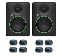 Mackie CR4.5BT Moniteurs de studio actifs 2 voies Haut-parleurs Bluetooth avec pieds d'enceintes keepdrum