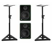 Mackie CR5-X Lot de 2 trépieds avec 2 supports de boxe Noir 5"