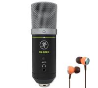 Mackie EM-91CU+ Plus Microphone à condensateur USB avec écouteurs intra-auriculaires
