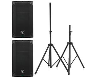 Mackie Mackie Thump 12v4 Stereo Stand Bundle