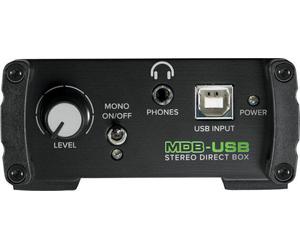 Mackie MDB-USB Boîte de direct
