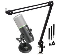 Mackie Microphone à condensateur USB EM-Carbon avec bras articulé Keepdrum