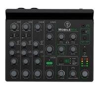 Mackie Mixeur MobileMix – 8 canaux, alimentable par USB pour instruments, micros et Bluetooth – Noir