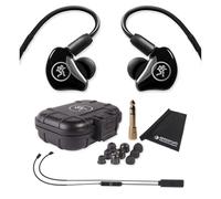 Mackie MP-220 Écouteurs intra-auriculaires avec adaptateur Bluetooth et chiffon Keepdrum