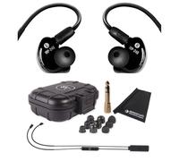Mackie MP-240 Écouteurs intra-auriculaires avec adaptateur Bluetooth et chiffon Keepdrum