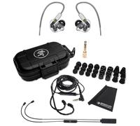 Mackie MP-320 Écouteurs intra-auriculaires avec adaptateur Bluetooth et chiffon Keepdrum