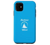 Mackinac Island Nautical Sailboat Coque pour iPhone 11