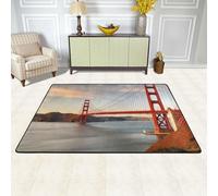 Mackinac Tapis antidérapant pour salon, salle à manger, bureau, décoration d'intérieur - 91 x 60 cm