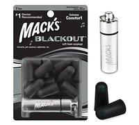 Mack's Blackout Lot de 7 paires de bouchons d'oreille en mousse souple avec étui de voyage