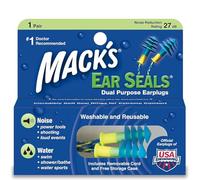 Mack's Oreille Scelle Double Usage Boules Quies 1 Paire Par Mack's
